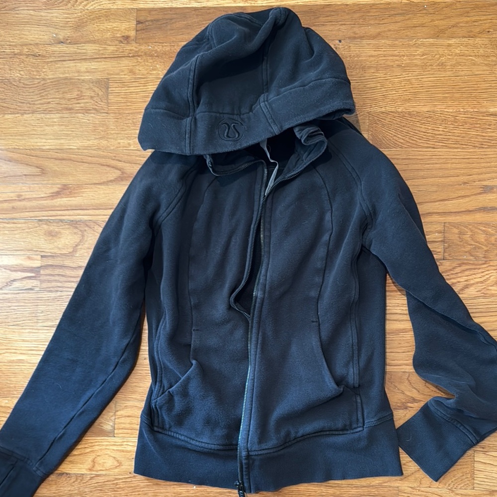 Lululemon Black Zip-Up Hoodie